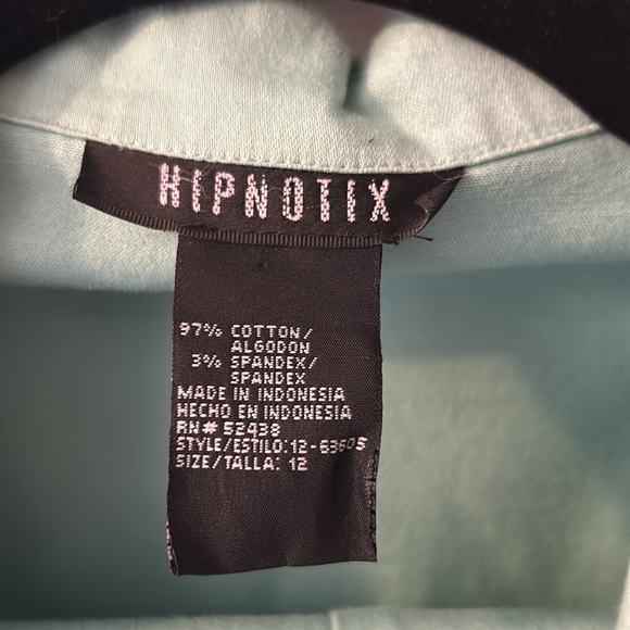 Hyponix turquoise 2 pc pant suit - Picture 2 of 6